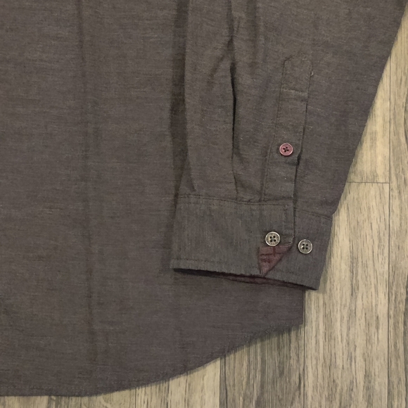 Carbon2Cobalt Mens XL Grey Button Down Shirt - Picture 5 of 8